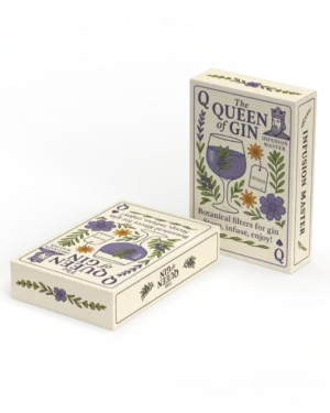 The Queen of Gin Purple